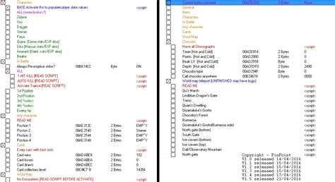 ff9 trainer|ffix cheat engine table.